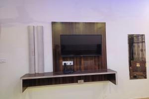 TV a/nebo společenská místnost v ubytování Hotel A10 International