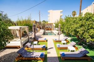 Zahrada ubytování Afantou Golf Luxury Villa