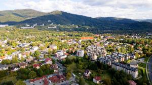 Widok na góry z tego apartamentu