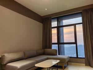 Posezení v ubytování Millerz Square by Rverse Suite