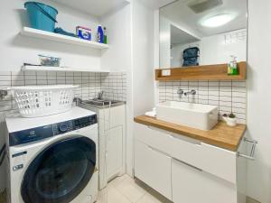 Η κουζίνα ή μικρή κουζίνα στο 1 Bright Point Apartment 5101 +21 φωτογραφίες