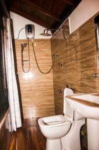Koupelna v ubytování Triangle Home Stay