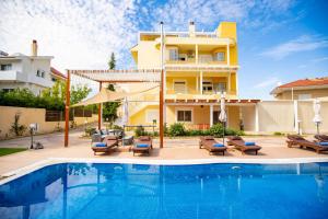 The swimming pool at or close to Kallithea Breeze Luxury Villa