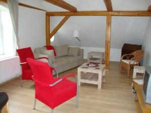 Posezení v ubytování Modern Holiday Home in Vidochov with Private Swimming Pool