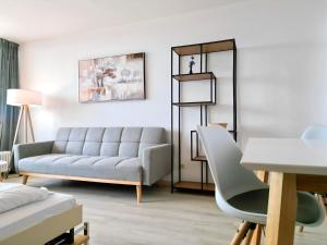 Χώρος καθιστικού στο Appartement Serges mit Pool und Sauna in Freyung