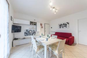 Гостиная зона в Residence Villaggio dei Fiori con Piscina e Posto Spiaggia Incluso