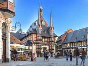 Hosté ubytování Ferienwohnung Fachwerktraum, Wernigerode + 4 fotografie