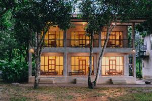 Zahrada ubytování Loogmai Guesthouse Chiang Khan - เรือนแรมลูกไม้ เชียงคาน