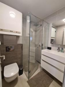 Kúpeľňa v ubytovaní Appartement Bergzauber