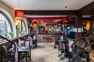 Lounge nebo bar v ubytování Brzoza w centrum Zakopanego