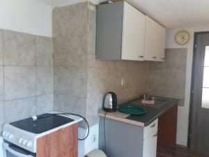 Dapur atau dapur kecil di Hospůdka u zastávky Olšinky