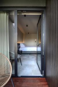 Postel nebo postele na pokoji v ubytování Hotel Hallensis