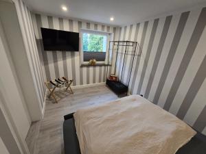 TV a/nebo společenská místnost v ubytování Havel Suites