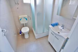 Koupelna v ubytování Apartment Lenka Mato