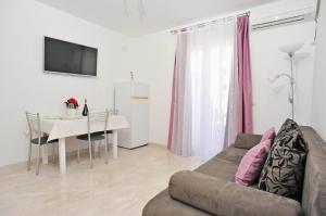 TV a/nebo společenská místnost v ubytování Apartment Lenka Mato