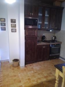 Køkken eller tekøkken på Arka Patak vendégház