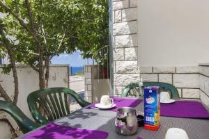 Balkón nebo terasa v ubytování Apartments Vinko