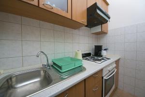 Kuchyňa alebo kuchynka v ubytovaní Apartment Panorama