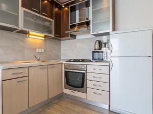 Kuchyňa alebo kuchynka v ubytovaní Apartments Petar