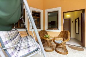 Posezení v ubytování Apartments Mir