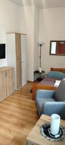 TV a/nebo společenská místnost v ubytování Brzoza w centrum Zakopanego