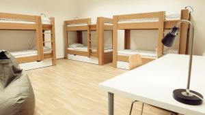 Posteľ alebo postele v izbe v ubytovaní Hostel Folks