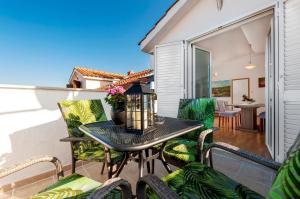 Balkón alebo terasa v ubytovaní Apartments Marija