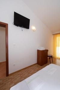 Televízia a/alebo spoločenská miestnosť v ubytovaní Apartments Ruzica