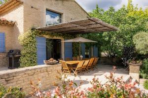 Zahrada ubytování Superbe Mas provençal, entre Gordes et Roussillon