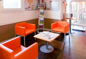 Posezení v ubytování B&B HOTEL Annemasse Est
