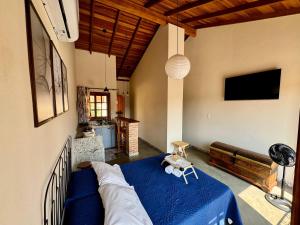 Katil atau katil-katil dalam bilik di Vila do Sol +23 gambar