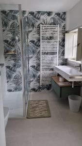 Ένα μπάνιο στο Villa la Gabbianella a Moltrasio, Como