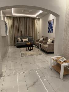 Istumisnurk majutusasutuses Juri Ahla Al Masayef Furnished Units