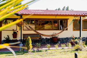 Zahrada ubytování Hacienda la moya, Cotopaxi