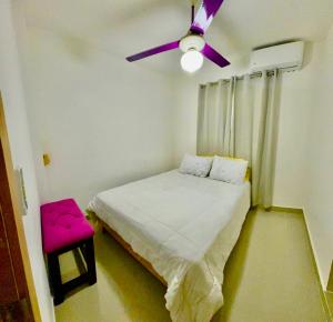 Cama o camas de una habitación en Nice apartment in punca cana near the airport and beaches