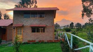 Zahrada ubytování Hacienda la moya, Cotopaxi