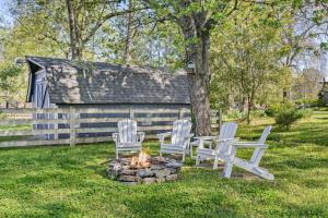 Κήπος έξω από το The Franklin Farmhouse, Franklin, TN