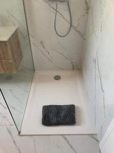 Bagno di Appartement neuf, vue sur saône