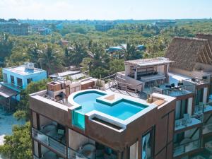Bazén v ubytování AWA Holbox Hotel Boutique - Beach Front nebo v jeho okolí + 37 fotografií