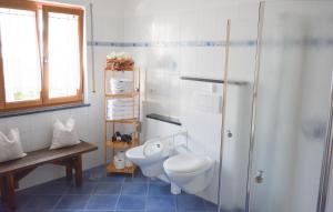 Koupelna v ubytování Villa Paula