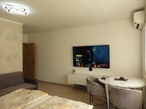 TV a/nebo společenská místnost v ubytování Apartment Sol Mar