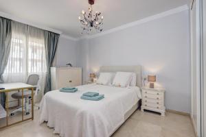 Banana Beach primera línea de playa客房内的一张或多张床位