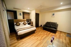 Posezení v ubytování PANCHVATI RESIDENCY ANDHERI WEST