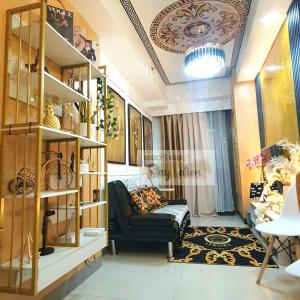 Posezení v ubytování Condo in Pasay S Residences