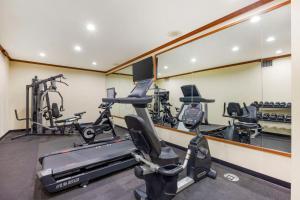 Fitness centrum a/nebo fitness zařízení v ubytování Best Western Plus Northwind Inn & Suites