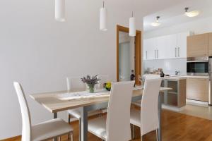 Kuchyň nebo kuchyňský kout v ubytování Apartment Marija + 10 fotografií