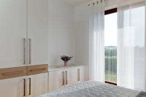Postel nebo postele na pokoji v ubytování Apartment Marija