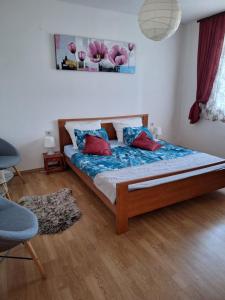Posteľ alebo postele v izbe v ubytovaní Apartment Ljilja