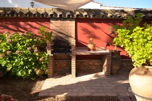 Zahrada ubytování Casa Rural LA ENCINA