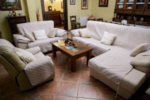 Posezení v ubytování Casa Rural LA ENCINA